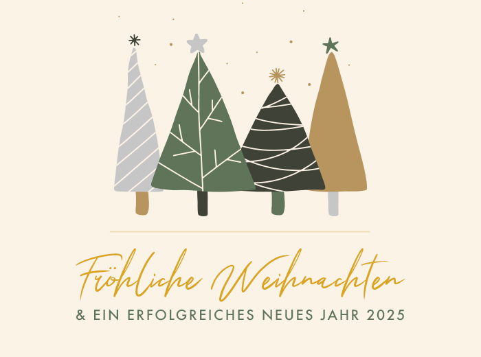 Frohe Weihnachten und ein erfolgreiches Jahr 2025!